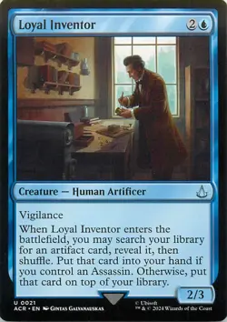Loyal Inventor - U21 - MTG - Universes Beyond: Assassin's Creed (ACR) - Image 1