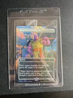 MTG Thanos Swords to Plowshares P 0001 PSA Exclusive Magazine Promo Sealed 2026 - Image 1