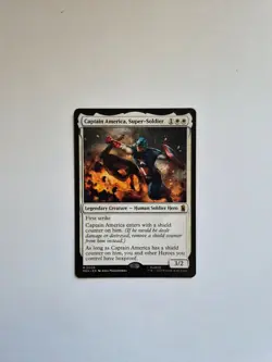 MTG: Marvel Super Heroes - Captain America, Super-Soldier #9 - Mythic - Image 1