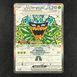 Teal Mask Ogerpon ex 190/167 - Twilight Masquerade - Playable Pokemon TCG - M/NM - Image 1