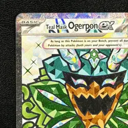 Teal Mask Ogerpon ex 190/167 - Twilight Masquerade - Playable Pokemon TCG - M/NM - Image 2