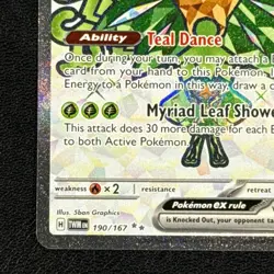 Teal Mask Ogerpon ex 190/167 - Twilight Masquerade - Playable Pokemon TCG - M/NM - Image 5
