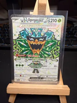 Pokemon TCG Teal Mask Ogerpon ex 190/167 – Twilight Masquerade – Ultra Rare – NM - Image 1