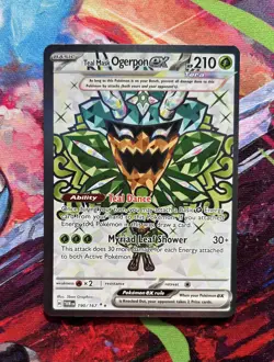 Teal Mask Ogerpon ex 190/167 - Twilight Masquerade - Pokemon TCG - Image 1