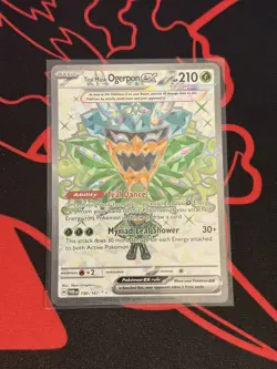 Pokemon TCG Teal Mask Ogerpon Ex Twilight Masquerade 190/167 Ultra Rare NM. - Image 1