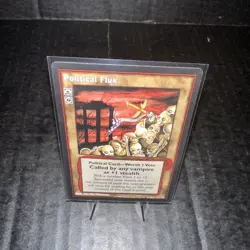 Vampire The Eternal Struggle CCG Political Flux Card - Image 1