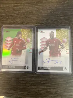 Liverpool Football Card Bundle, Graded, 2 Autos, Numbered And Inserts. - Image 4
