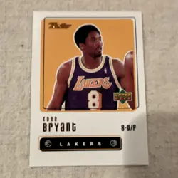 1999-00 Retro Upper Deck Kobe Bryant #8 Los Angeles Lakers Basketball Card - Image 1