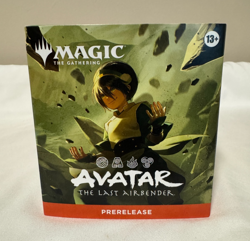MTG Avatar: The Last Airbender - Prerelease Kit (Toph - Green) New Sealed - Image 1