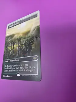 Temple Garden 281 Borderless R Unfinity UNF EN 2022 MTG Magic Land Card - LP+ - Image 2