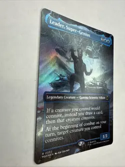 Leader, Super-Genius (Borderless) Marvel Super Heroes Foil NM - Image 2