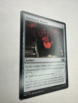 Patchwork Banner - NM - Commander: Marvel Super Heroes - MTG - MSC - Image 2