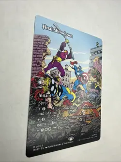 Final Showdown (Borderless) Marvel Universe Eternal-Legal Regular NM - Image 2