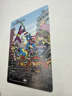 Final Showdown (Borderless) Marvel Universe Eternal-Legal Regular NM - Image 3