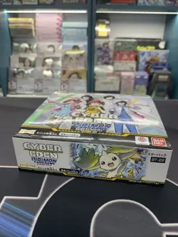 Digimon Card Game CYBER EDEN BT-22 Booster Pack Box Sealed Japanese Bandai 2025 - Image 3
