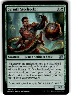 Sarinth Steelseeker The Brothers' War FOIL MTG - Image 1