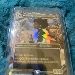 Monica Rambeau Photon, Living Light Borderless Marvel Super Heroes Foil 345 - Image 4