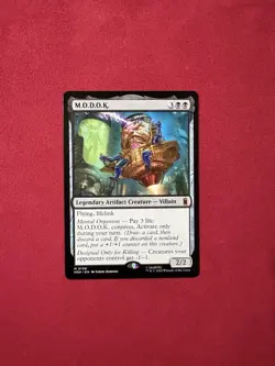 M.O.D.O.K. - Marvel Super Heroes MSH MTG Magic The Gathering #106 - Image 1