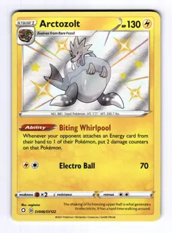 Arctozolt Shining Fates: Shiny Vault #SV046 (2020) Holo NM Pokemon - Image 1