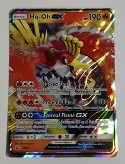HO-OH GX - SM57 - Sun & Moon Promo Pokemon TCG Ultra Rare MP - Image 1