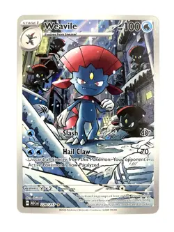 Weavile 228/217 Ascended Heroes Illustration Rare Holo Pokemon TCG Card NM - Image 1
