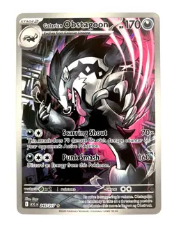 Galarian Obstagoon 245/217 Ascended Heroes Illustration Rare Pokemon TCG NM - Image 1