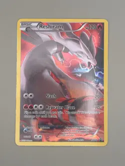 2015 Pokemon Black Star Promos XY74 Reshiram - LP - Image 1