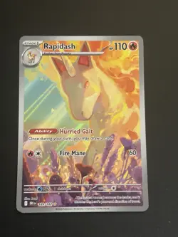 The Pokemon Company Rapidash 189/182 Sv10 Destined Rivals IR Holo EN Full Art - Image 1