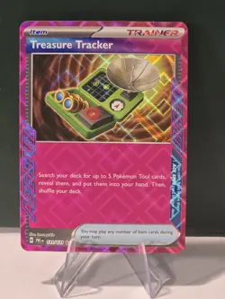 Treasure Tracker 131/131 ACE SPEC Rare Prismatic Evolutions Pokemon TCG Card NM - Image 1