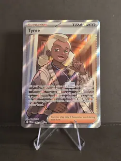 Tyme 143/131 - NM - Ultra Rare - SV: Prismatic Evolutions Holo Pokemon Card - Image 1