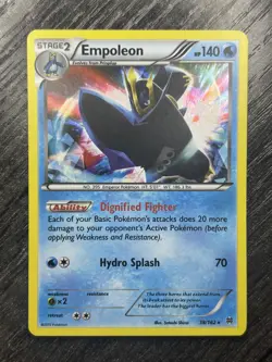 Empoleon 38/162 XY: Breakthrough Rare Pokemon TCG LP - Image 1