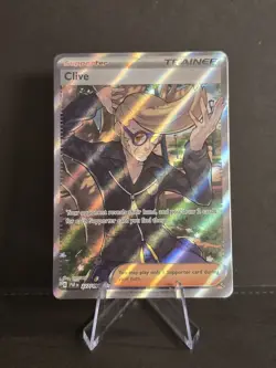Clive 227/091 Ultra Rare Full Art Trainer - Paldean Fates PAF Pokemon NM - Image 1