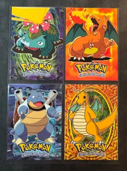 Pokemon TOPPS The First Movie - Complete BLUE logo set 72/72 - EXCELLENT - Image 5