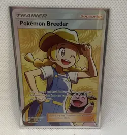 Nintendo Pokemon Breeder Full Art 73/108 XY Evolutions Holo Ultra Rare EN - Image 1