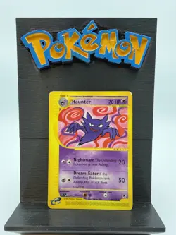 Pokemon TCG Expedition Base Set Haunter Card 80/165 Regular MP - Image 1