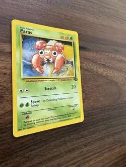 Pokemon Paras 59/64 Jungle (1999) Common - Image 3