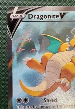 Pokemon Dragonite V Alt Art Holo Ultra Rare Evolving Skies #192/203 Near Mint - Image 2