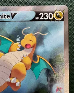 Pokemon Dragonite V Alt Art Holo Ultra Rare Evolving Skies #192/203 Near Mint - Image 3