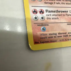 The Pokemon Company Flareon 03/64 Jungle Holo Rare ENG Unlimited Stage 1 HP70 - Image 4