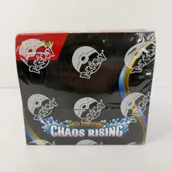 Pokemon TCG Mega Evolution Chaos Rising Booster Box New Sealed ME04 - Image 1