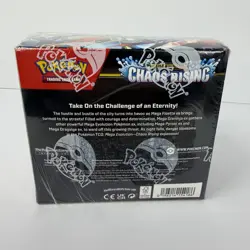 Pokemon TCG Mega Evolution Chaos Rising Booster Box New Sealed ME04 - Image 4