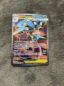 Mega Greninja EX 100/086 Full art Pokemon Chaos Rising Ultra Rare Holo - Image 1