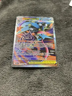 Mega Greninja EX 100/086 Full art Pokemon Chaos Rising Ultra Rare Holo - Image 2