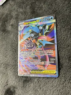 Mega Greninja EX 100/086 Full art Pokemon Chaos Rising Ultra Rare Holo - Image 4