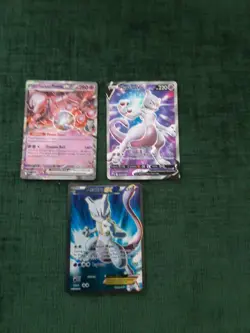 Pokemon TCG Mewtwo EX Holo Full Art Ultra Rare Card - Image 1