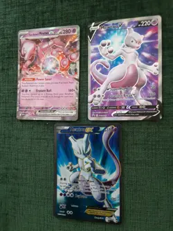 Pokemon TCG Mewtwo EX Holo Full Art Ultra Rare Card - Image 4