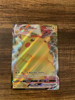 Pokemon TCG Vivid Voltage Pikachu VMAX 44/185 Ultra Rare - Image 1