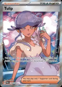 Tulip 244/182 Ultra Rare Paradox Rift Pokemon Holo Near Mint - Image 1
