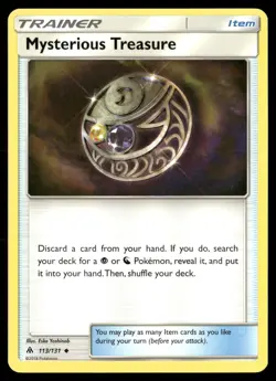 Mysterious Treasure 113/131 Uncommon Forbidden Light Pokemon Lightly Played - Image 1