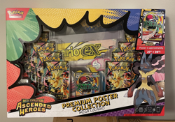 Pokemon TCG Ascended Heroes Mega Lucario Premium Poster Collection SEALED✅ - Image 1